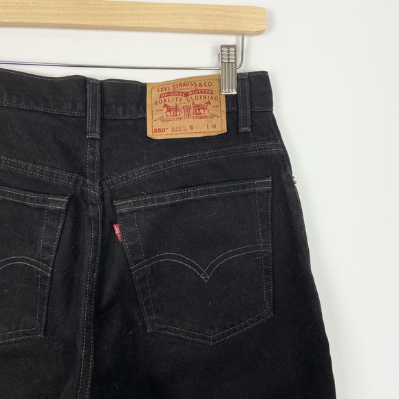 Vintage 90s Black 550 Levis - Picture 5 of 8